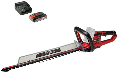Akkus sövénynyíró akkuval és töltővel 48 W 18 V lítiumion 670 mm, Einhell GE-CH 18/60 Li + 2,5 Ah