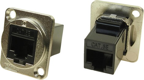 XLR adapter UTP RJ45 Cat5e Adapter, beépíthető CP30220M CP30220M Cliff Tartalom: 1 db