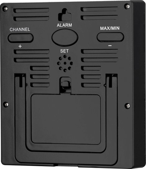 Bresser Optik Quadro Hőmérséklet- és légnedvesség mérő Fekete 3. kép