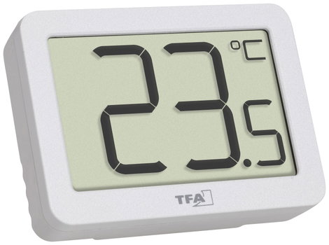 TFA Dostmann Digitales Thermometer Hőmérő Fehér