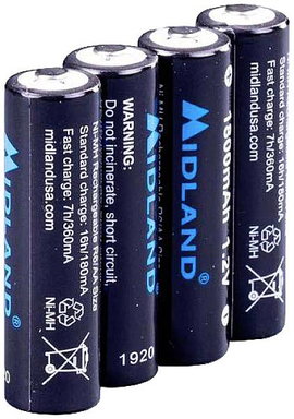 Midland Rádiójel vezérlésű készülék akku 1.2 V 1800 mAh