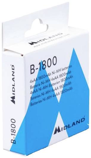 Midland Rádiójel vezérlésű készülék akku 1.2 V 1800 mAh 2. kép