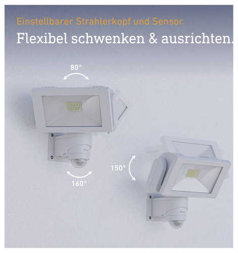 Steinel LS 300 S WS 067588 LED-es kültéri fényszóró mozgásérzékelővel EEK: F (A - G) 29.5 W 4. kép