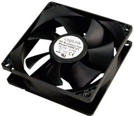 PC ventilátor, 8 cm, LogiLink FAN101