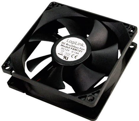 PC ventilátor, 8 cm, LogiLink FAN101