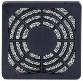 Ventilátor szűrő, 40 mm, fekete, Akasa GRM40-30