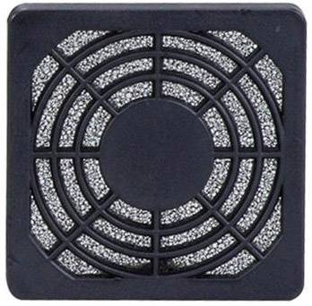 Ventilátor szűrő, 40 mm, fekete, Akasa GRM40-30