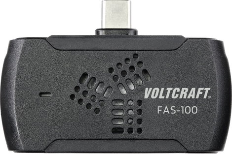 Formaldehid mérő okostelefonhoz, USB-C, Voltcraft FAS-100 2. kép