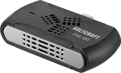 Formaldehid mérő okostelefonhoz, USB-C, Voltcraft FAS-100 4. kép