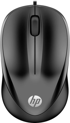 HP 1000 WLAN egér USB Optikai Fekete 3 Gombok 1200 dpi