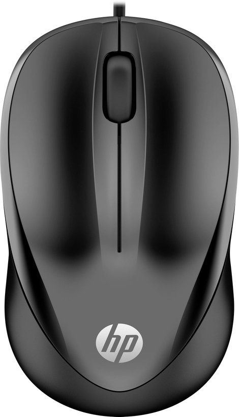 HP 1000 WLAN egér USB Optikai Fekete 3 Gombok 1200 dpi