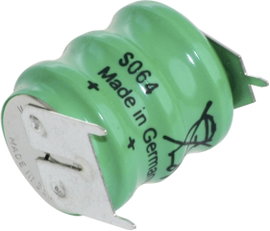 Varta V3/80H-SLF ++/- Gombakku 80H NiMH 80 mAh 3.6 V 1 db