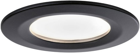Paulmann 94473 LED-es beépíthető lámpa 3 részes készlet LED 18 W Fekete (matt) 4. kép