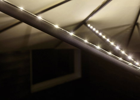Paulmann 94208 Parasol Akkus napárnyékoló megvilágítás 4 részes készlet LED Fixen beépített LED-es 1 4. kép