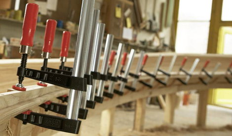 Temperöntvény csavaros gyorsszorító, TG 500/120 Bessey TG50S12, fesztáv: 500 mm, visszavonás: 120 mm 3. kép