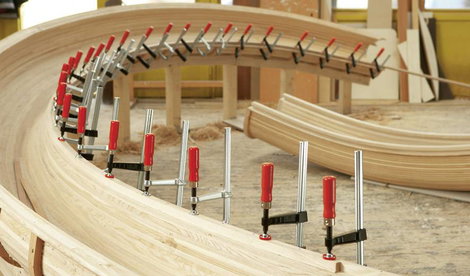 Temperöntvény csavaros gyorsszorító, TG 500/120 Bessey TG50S12, fesztáv: 500 mm, visszavonás: 120 mm 4. kép