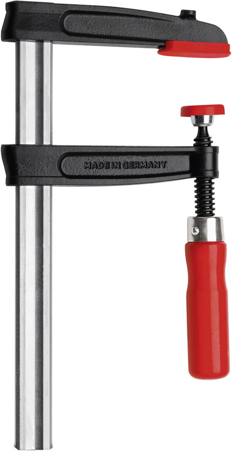 Temperöntvény csavaros gyorsszorító, TPN-BE 300/140 Bessey TPN30BE, fesztáv: 300 mm, visszavonás: 14
