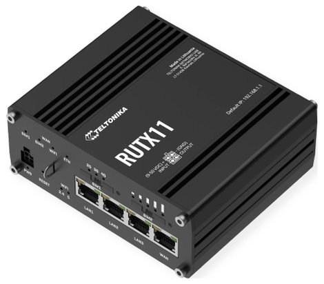 Teltonika RUTX11000000 WLAN router Beépített modem: LTE 300 MBit/s 2. kép