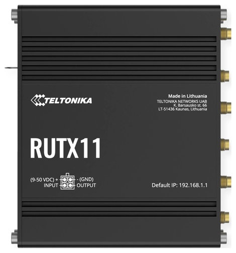 Teltonika RUTX11000000 WLAN router Beépített modem: LTE 300 MBit/s 3. kép