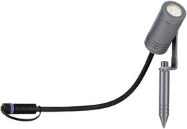 Paulmann PAULMANN 94368 Világításrendszer, Plug & Shine LED 6.00 W Melegfehér Szürke