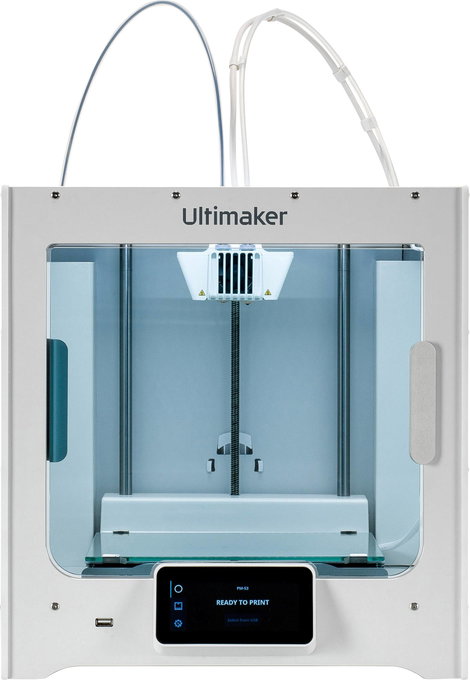 UltiMaker S3 3D nyomtató Fűthető nyomtatóágy, Kettős dűzni rendszer (dupla extruder)