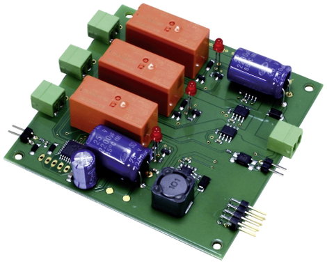 TAMS Elektronik 40-20106-01 Power Splitter, Baustein Kapcsolás dekóder DCC 4. kép