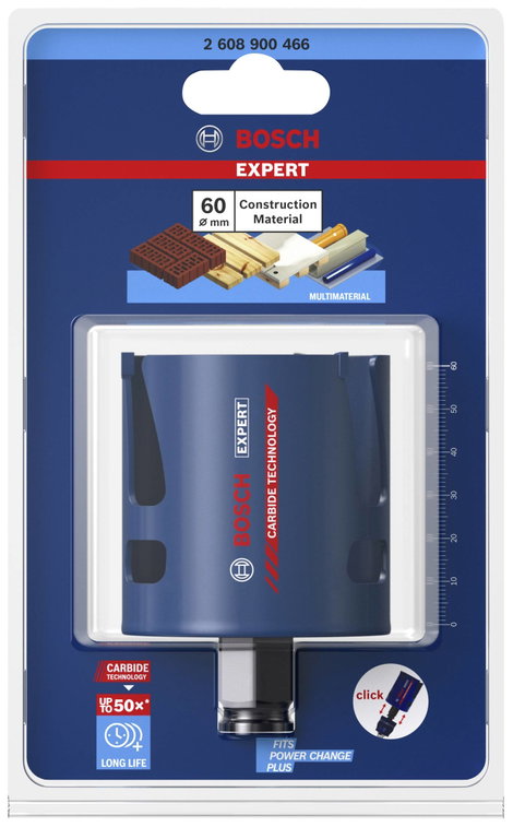 Bosch Accessories EXPERT Construction 2608900466 Lyukfűrész 1 db 60 mm 1 db 2. kép