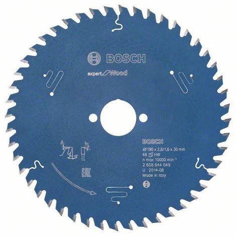 Bosch Accessories Expert for Wood 2608644049 Körfűrészlap 190 x 30 x 1.6 mm Fogak száma (collonként)