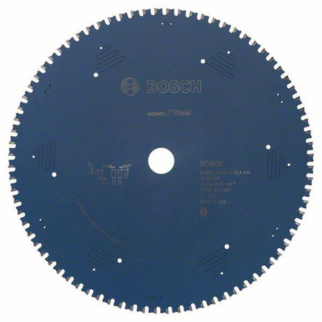 Bosch Accessories Expert for Steel 2608643061 Körfűrészlap 305 x 25.4 x 2.2 mm Fogak száma (collonké