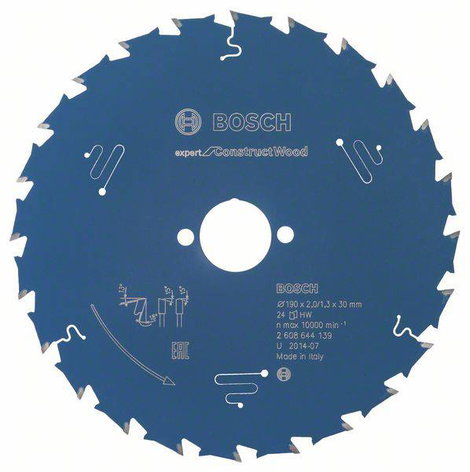 Bosch Accessories Expert for Construct Wood 2608644139 Körfűrészlap 190 x 30 x 1.3 mm Fogak száma (c