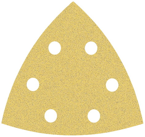 Bosch Accessories EXPERT C470 2608900928 Delta csiszolópapír Lyukas Szemcsézet 80 (H x Sz) 93 mm x 9