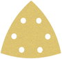 Bosch Accessories EXPERT C470 2608900928 Delta csiszolópapír Lyukas Szemcsézet 80 (H x Sz) 93 mm x 9 bélyegkép