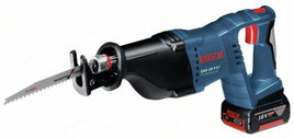 Bosch Professional GSA 18 V-LI Akkus kardfűrész 060164J00B 2. akkuval, Töltővel, Hordtáskával 18 V 5