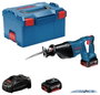 Bosch Professional GSA 18 V-LI Akkus kardfűrész 060164J00B 2. akkuval, Töltővel, Hordtáskával 18 V 5 2. bélyegkép
