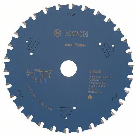 Bosch Accessories Expert for Steel 2608643054 Körfűrészlap 160 x 20 x 1.6 mm Fogak száma (collonként