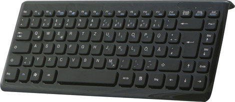 Számítógép billentyűzet, fekete, Perixx PERIBOARD-407