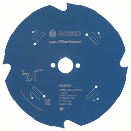 Bosch Accessories Expert for Fiber Cement 2608644122 Körfűrészlap 165 x 20 x 1.6 mm Fogak száma (col
