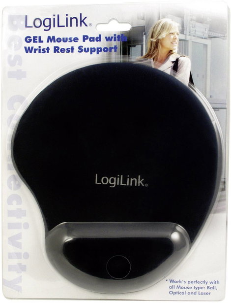 Egérpad csuklótámasszal, LogiLink ID0027 2. kép