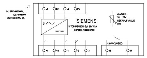 Siemens 6EP34347SB003AX0 kalapsínes tápegység 1x 5 A 240 W 4. kép