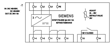 Siemens 6EP34367SB003AX0 kalapsínes tápegység 1x 20 A 480 W 3. kép