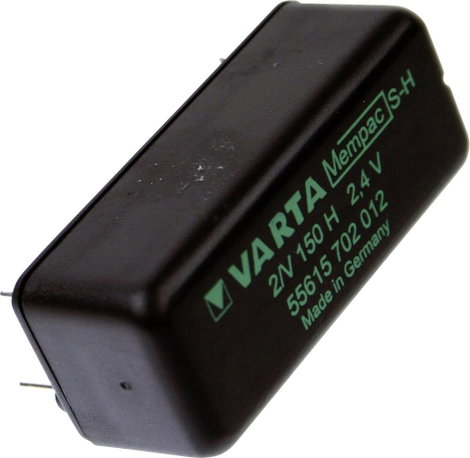 Varta Mempac 2/V150H Gombakku Mempec NiMH 150 mAh 2.4 V 1 db
