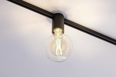 Paulmann Socket Mennyezeti lámpa URail E27 Fekete 3. kép