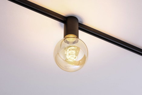 Paulmann Socket Mennyezeti lámpa URail E27 Fekete 5. kép