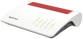 AVM FRITZ!Box 5590 Fiber WLAN üvegszálas router 2.4 GHz, 5 GHz
