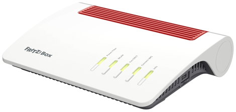 AVM FRITZ!Box 5590 Fiber WLAN üvegszálas router 2.4 GHz, 5 GHz
