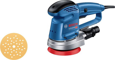 Bosch Professional Excenterschleifer GEX 34-125 Karton 0601372300 Excenter csiszoló 340 W Ø 125 mm