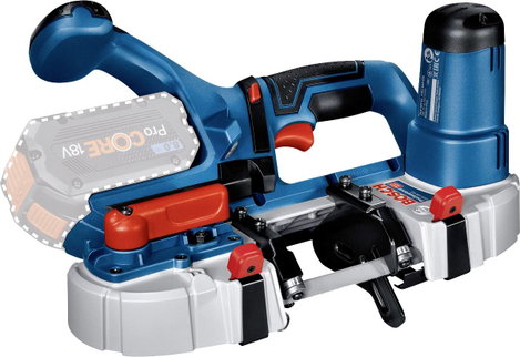 Bosch Professional Akkus szalagos fűrész Bosch Power Tools Vágási mélység (max.) 63.5 mm 18 V