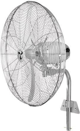 Fali ventilátor, Ø 69 cm, ezüstszürke, CasaFan WM2 Wall Eco