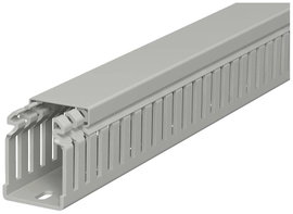 OBO Bettermann 6178312 Kábelvezető csatorna (H x Sz x Ma) 2000 x 37.5 x 50 mm 1 db Kőszürke