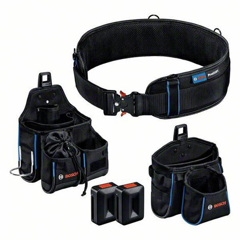 Bosch Professional Kit belt 93, GWT 2, GWT 4, 2x holder 1600A0265P Kézműves, Kisiparos Szerszámtartó